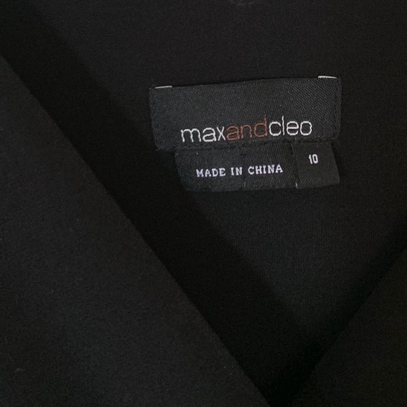 Max & Cleo Empire Waist Floral Ruffle Tea Dress 10 - Picture 4 of 6